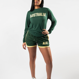 Australian Opals 2023 Women's Casual Shorts - Green