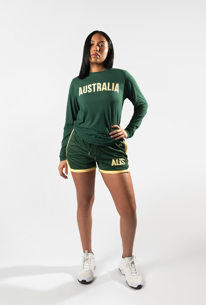 Australian Opals 2023 Women&#39;s Casual Shorts - Green