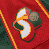 Seattle Supersonics 95-96 HWC Swingman Shorts - Green