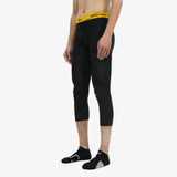 Essential Cropped Compression Leggings - Black