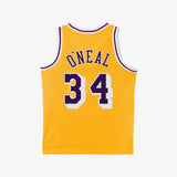 Shaquille O'Neal Los Angeles Lakers 96-97 HWC Youth Swingman Jersey - Yellow