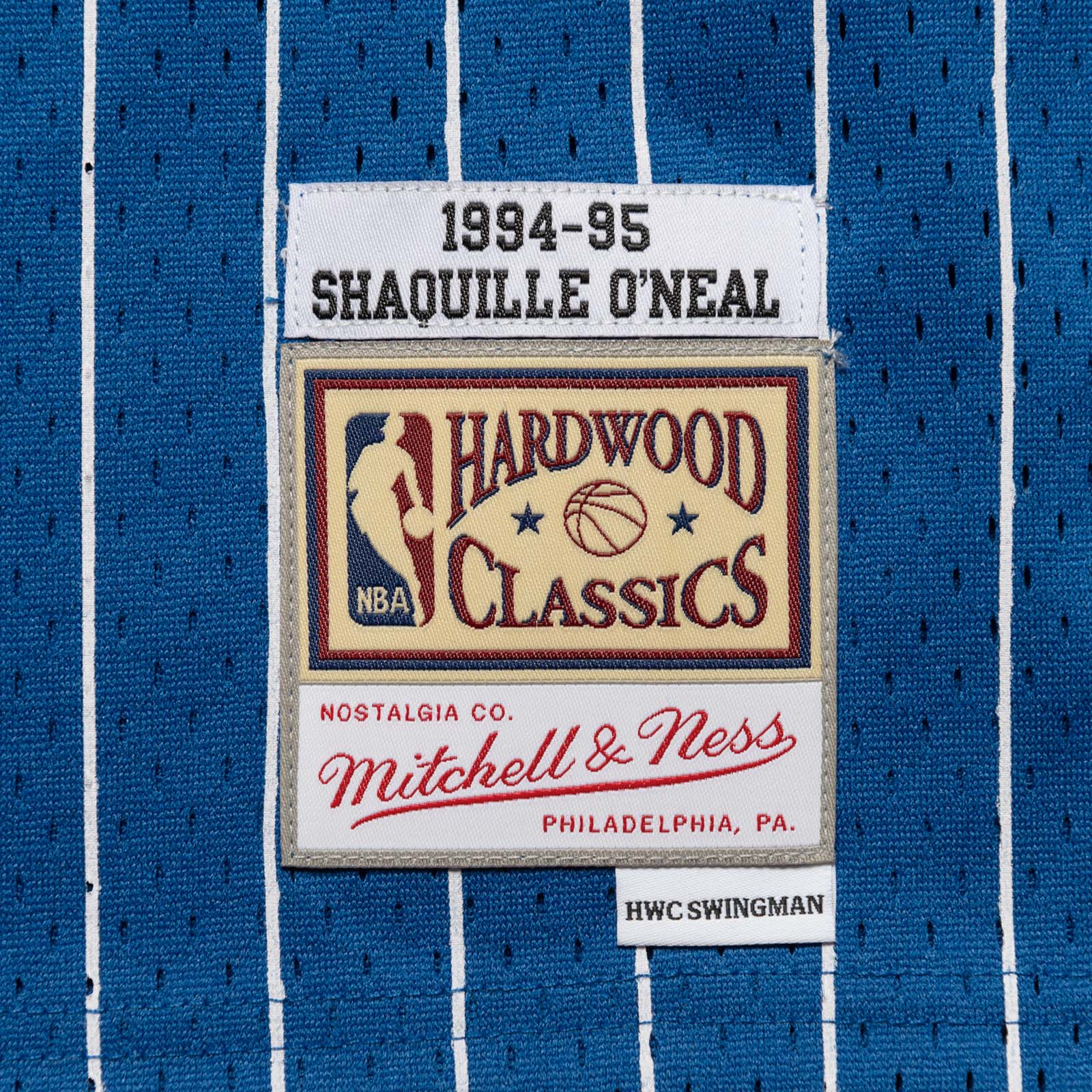 Men's Mitchell & Ness Blue Orlando Magic 1994/95 Hardwood Classics  Authentic Shorts