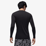 Sport Dri-FIT Long-Sleeve Base Layer Top - Black/White