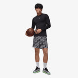 Sport Dri-FIT Long-Sleeve Base Layer Top - Black/White