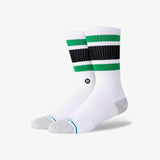 Boston Celtics Tube Crew Socks - White