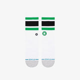 Boston Celtics Tube Crew Socks - White