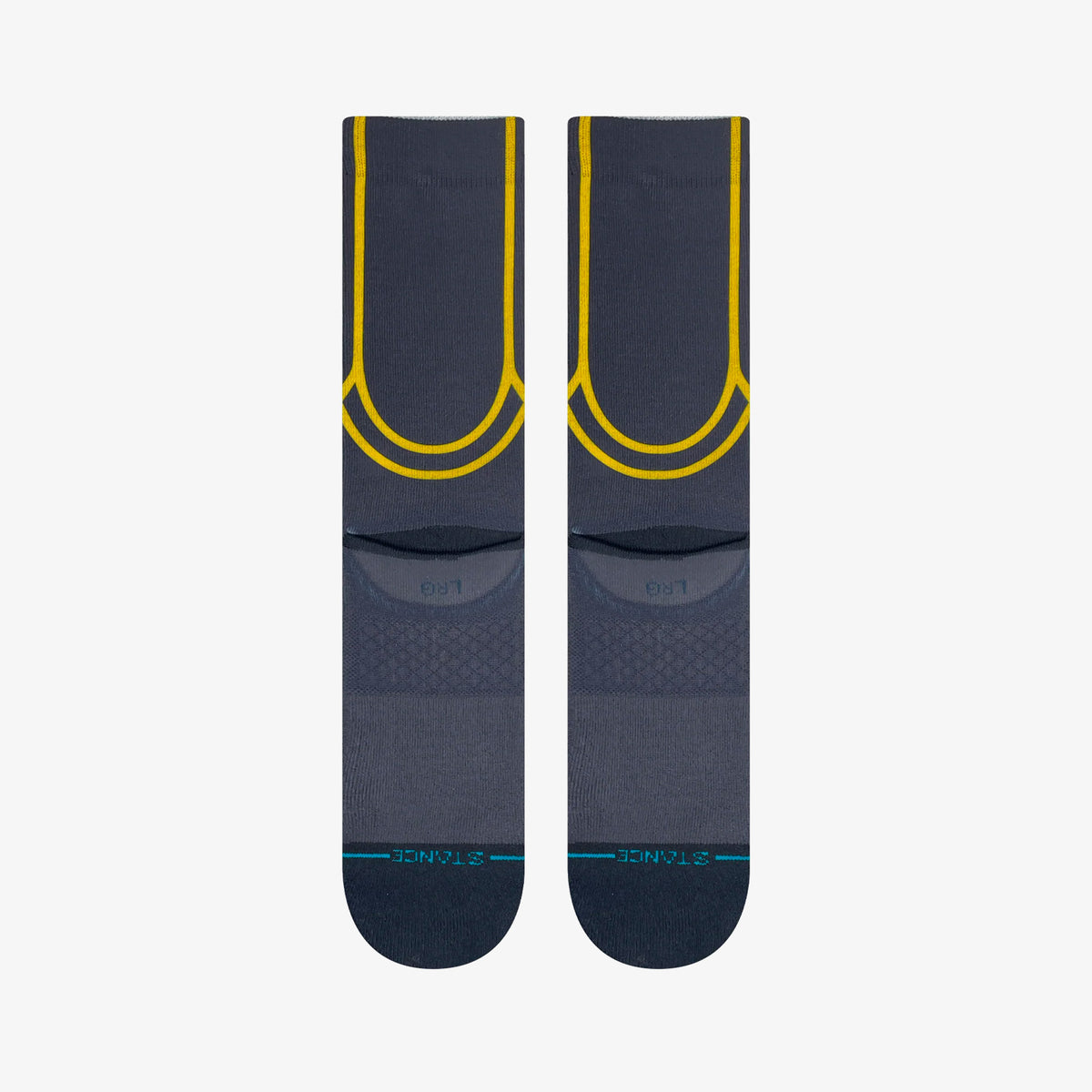 Golden State Warriors 2024 City Edition Socks Throwback