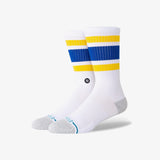 Golden State Warriors Tube Crew Socks - White