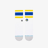 Golden State Warriors Tube Crew Socks - White