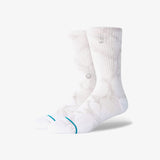 Stance NBA Logoman Dye Crew Socks - Light Grey