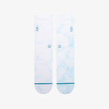 Stance NBA Logoman Dye Crew Socks - Light Blue