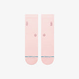 NBA Logoman Wash Crew Socks - Dusty Rose