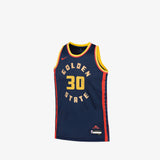 Stephen Curry Golden State Warriors 2024/25 City Edition Kids Swingman Jersey - Navy