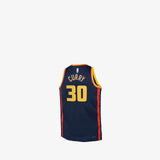 Stephen Curry Golden State Warriors 2024/25 City Edition Toddler Swingman Jersey - Navy