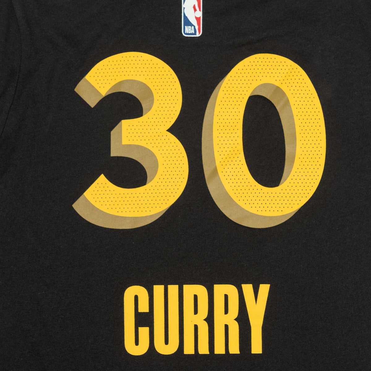 Stephen Curry Golden State Warriors 2024 City Edition Name &amp; Number NBA Youth T-Shirt - Black