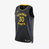 Stephen Curry Golden State Warriors Statement Edition Swingman Jersey - Black