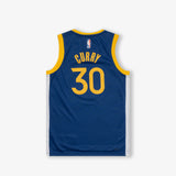 Stephen Curry Golden State Warriors Icon Edition Youth Swingman Jersey - Blue