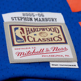 Stephon Marbury New York Knicks 05-06 HWC Swingman Jersey - Royal