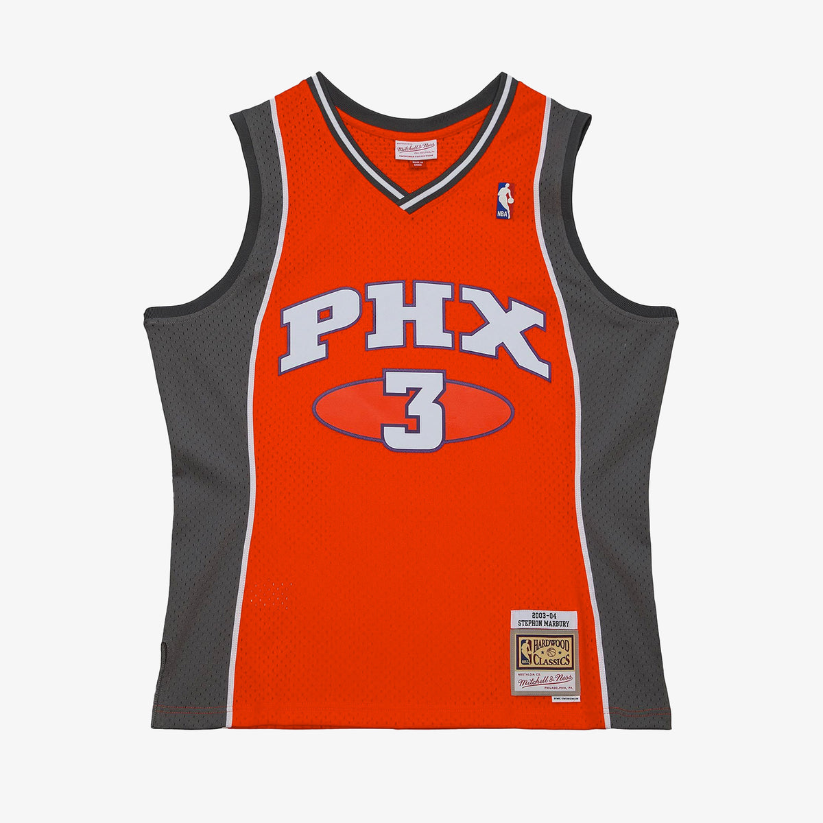 2001-04 Phoenix Suns Marbury #3 Champion Away Jersey (Excellent) XL