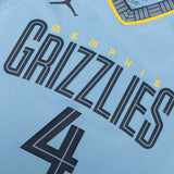 Steven Adams Memphis Grizzlies Statement Edition Youth Swingman Jersey - Blue