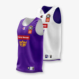 Sydney Kings 2025 NBL Reversible Training Jersey - Purple/White