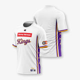 Sydney Kings 2025 NBL Short Sleeve Shooting Shirt - White