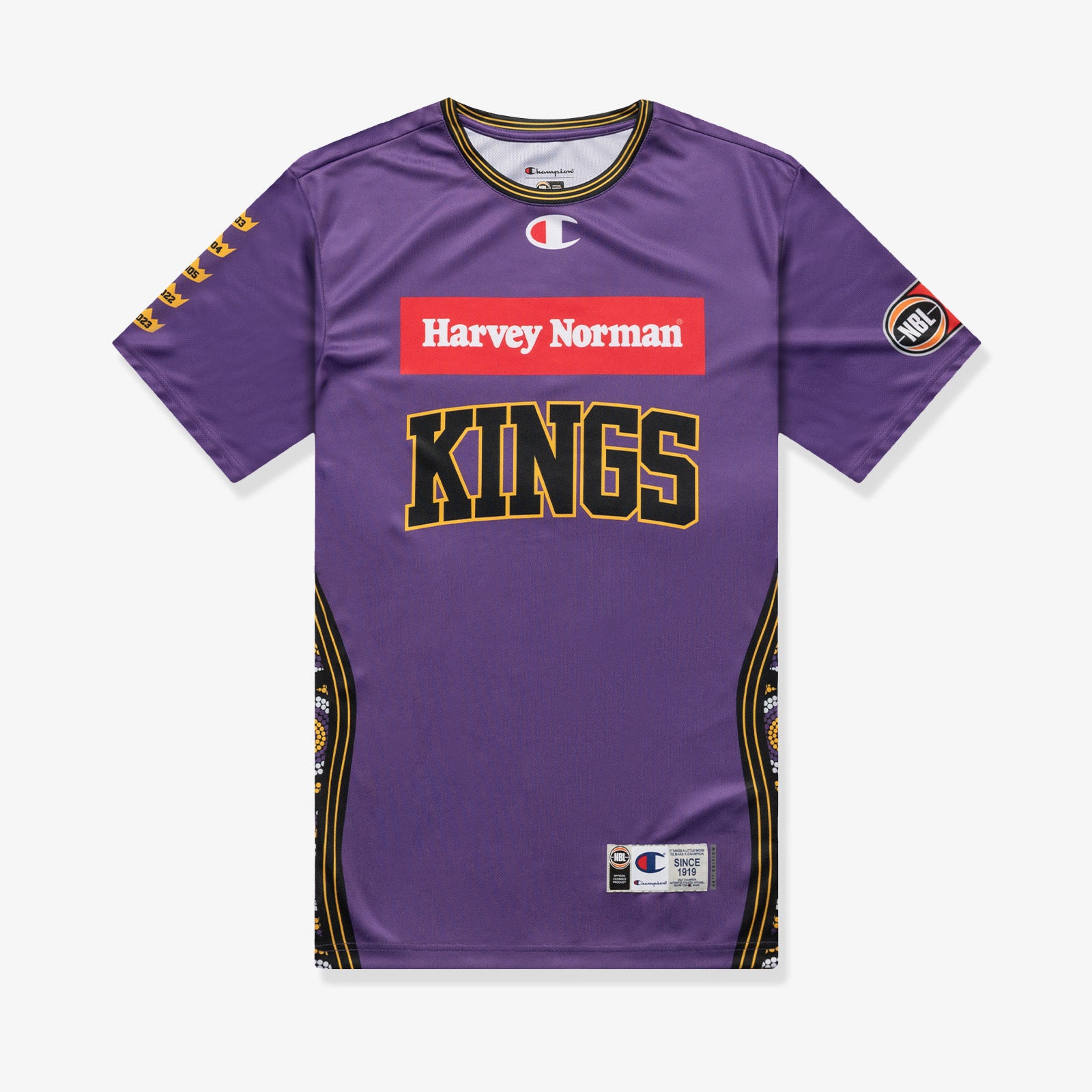 Jaylen Adams Sydney Kings NBL Home Authentic Jersey - Purple - Throwback