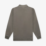 Fundamentals 1/4 Zip Sweatshirt - Faded Grey