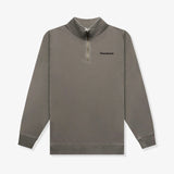 Fundamentals 1/4 Zip Sweatshirt - Faded Grey