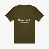 Throwback Tip-Off Tee - Army