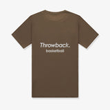 Throwback Tip-Off Tee - Coffee