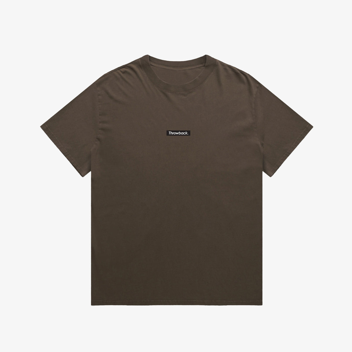 Throwback Franchise Faded Tee - Coffee – front