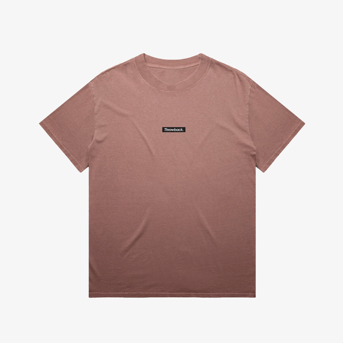 Throwback Franchise Faded Tee - Dusty Rose – front
