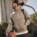 NYC Maple Pullover Hoodie - Faded Grey