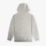 Embroided Hoodie - Light Grey