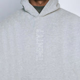 Embroided Hoodie - Light Grey