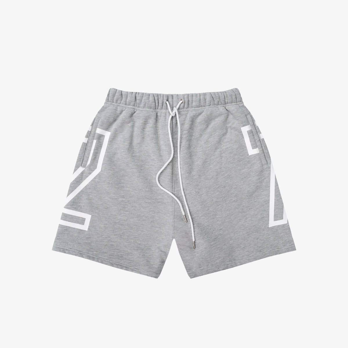 27 Fleece Shorts Grey Throwback