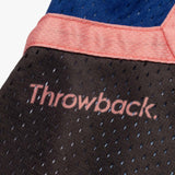 Throwback 90s Mesh Women's Shorts - Dark Grey