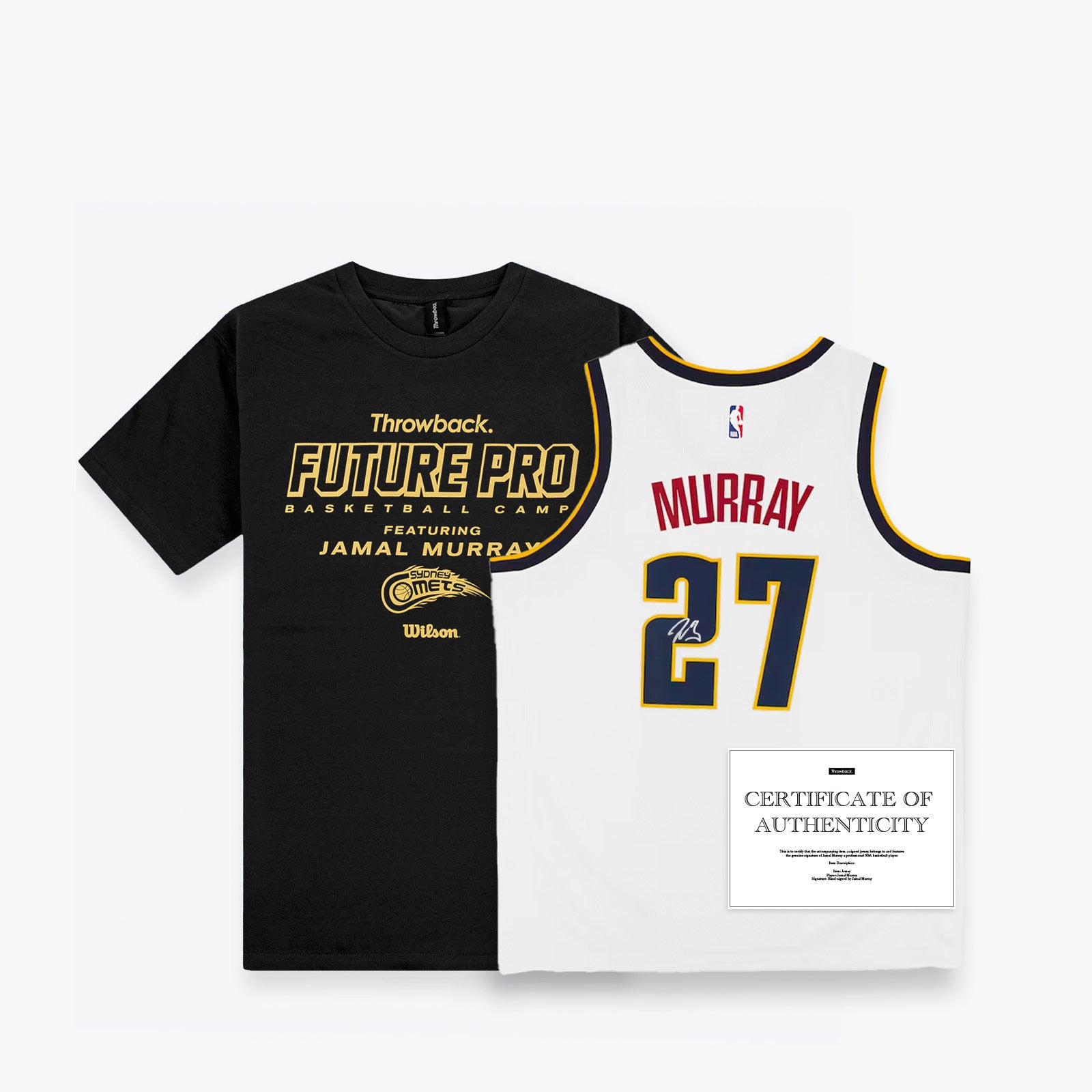 Jamal Murray Denver Nuggets Nike Youth 2020/21 Swingman Jersey -  Association Edition - White