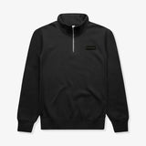 Throwback Icon 2.0 Quarter Zip Sweatshirt - Noir