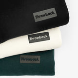 Throwback Icon 2.0 Quarter Zip Sweatshirt - White Chocolate
