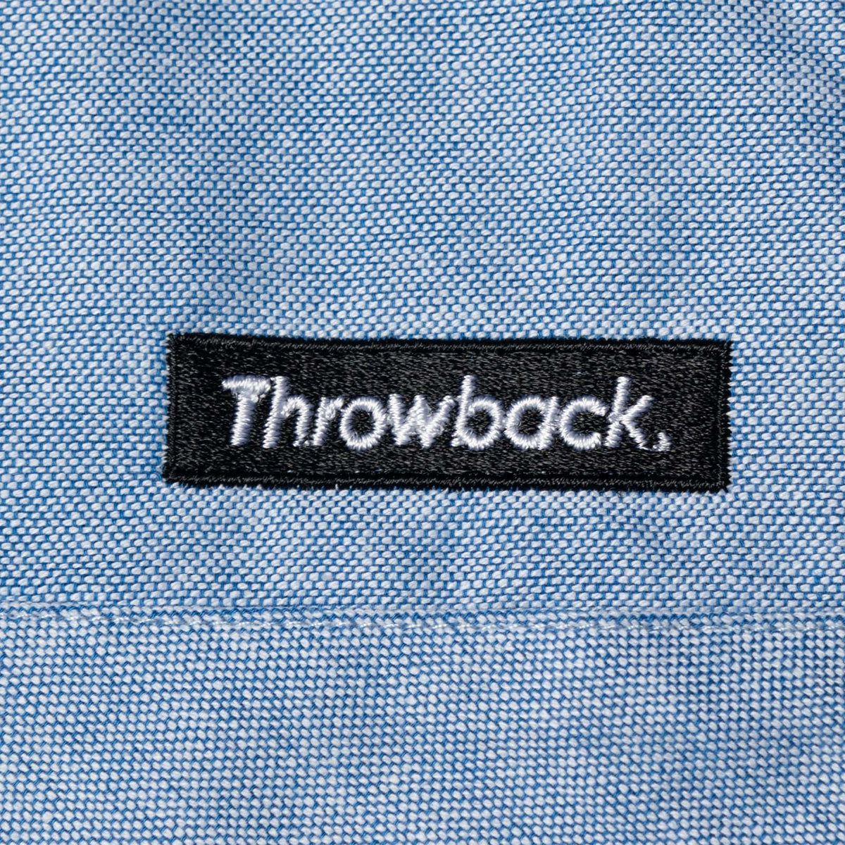 Throwback Icon Oxford Shirt - Light Blue
