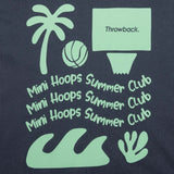 Mini Hoops Summer Club Kids T-Shirt - Petrol