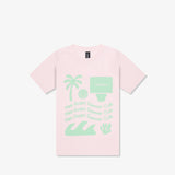 Mini Hoops Summer Club Kids T-Shirt - Pink