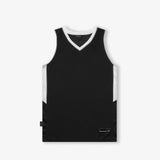 Throwback Oncourt Pro Youth Jersey - Noir/Blanc