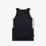 Throwback Oncourt Pro Youth Jersey - Obsidian/Blanc