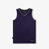 Throwback Oncourt Pro Youth Jersey - Purple/Noir