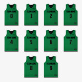 Elite Game Reversible Jerseys (Team Pack) - Emerald/Black