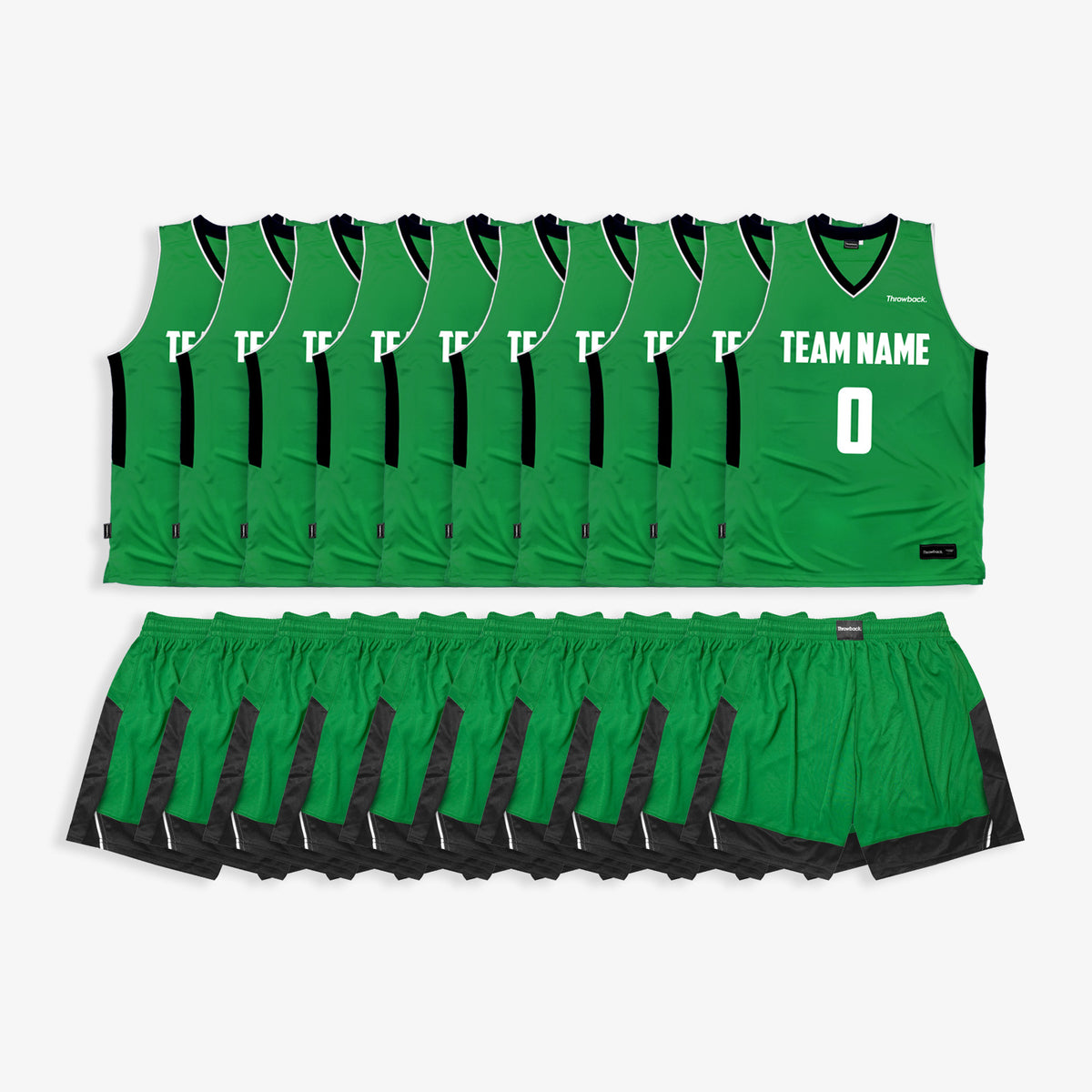 Elite Game Uniform Set (Team Pack) - Emerald Green