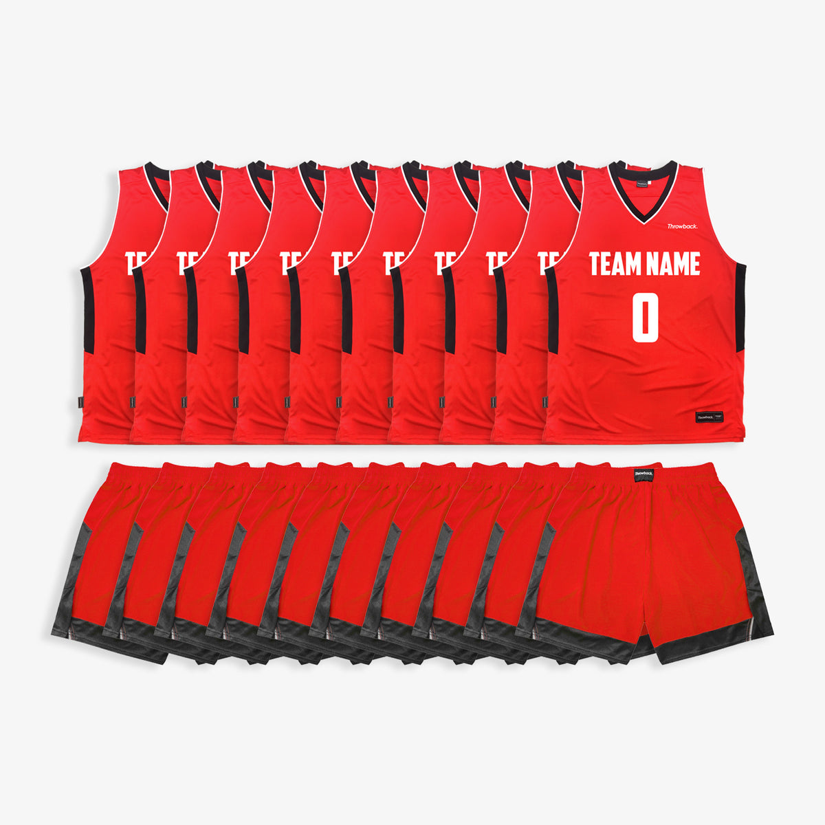 Elite Game Uniform Set (Team Pack) - Red